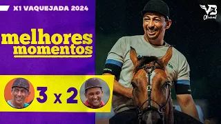 Junior Latercio 3 x 2 Valter Xavier | MELHORES MOMENTOS | X1 VAQUEJADA BRASIL