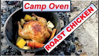 How To Cook Camp Oven Roast Chicken ?