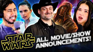 ALL Star Wars Celebration Movie & Show ANNOUNCEMENTS Reaction!