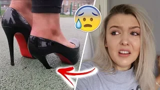 I Wore Heels For 24 Hours STRAIGHT *PAINFUL AF*