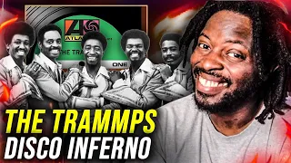 BEST HOOK EVER!! The Trammps - Disco Inferno | REACTION