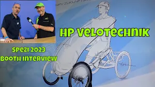 HP Velotechnik-Spezi 2023 Booth Interview