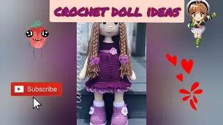 crochet doll ideas🎎