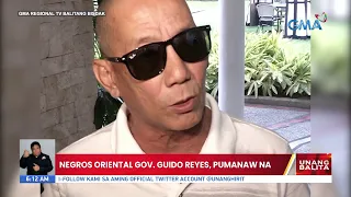 Negros Oriental Gov. Guido Reyes, pumanaw na | UB