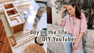 day in the life of a DIY Youtuber | XO, MaCenna Vlogs