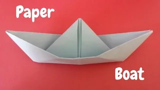 How to Make a Paper Boat | Origami Boat | Origami Step by Step Tutorial