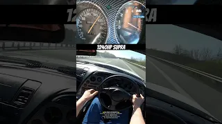 1240HP SUPRA on the UNLIMITED AUTOBAHN!