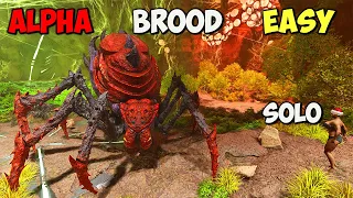 EASY ARK Survival Ascended Broodmother SOLO Boss Fight on ALPHA