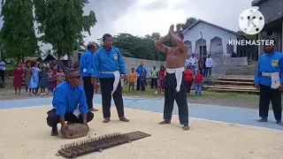 ATRAKSI HIBURAN PENCAK SILAT THS-THM KORWIL LEMBATA, TIDUR DIATAS PAKU.@isla-honing