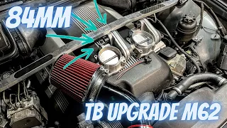 84mm Throttle Body Upgrade 540i M62 (BMW E39)