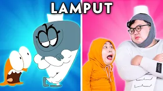 LAMPUT'S FUNNIEST MOMENTS - LAMPUT CARTOON IN REAL LIFE | LAMPUT FUNNY ANIMATED PARODY