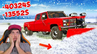 CLEARING SNOW ON A NEW MACHINE - FARM DEVELOPMENT - FROM $1 to $1kk ► Farming Simulator 22 #2