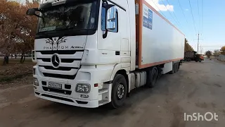 за рулём Mercedes Actros MP3 Фантом