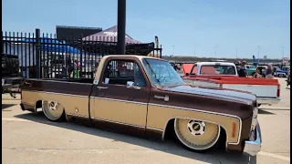 TEXAS TRUCK SHOW! TEXAS C10 NATIONALS AT THE TEXAS MOTOR SPEEDWAY FORT WORTH, TEXAS in 4K PT2