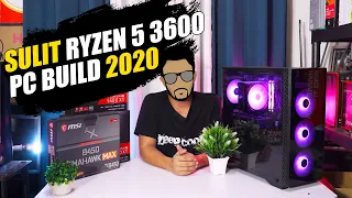 SULIT Ryzen 5 3600 Gaming PC w/ Deepcool Matrexx 50 ft CHEAPEST RTX 2060 Super & RX 5000 Series GPUs