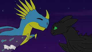 [Toothless x stormfly Part 2] (Pt- Eng) (lazy)