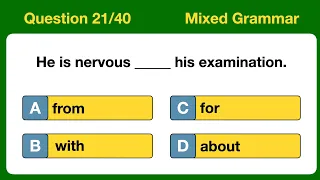 PREPOSITIONS FOR ALL. English Prepositions. Grammar Quiz.  A2/B1 Level #preposition #english