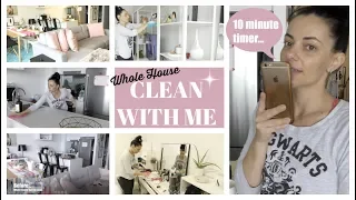 WHOLE HOUSE POWER HOUR - CLEANING MOTIVATION || THE SUNDAY STYLIST