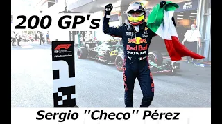 200 GP's Sergio ''Checo'' Pérez - Homenaje