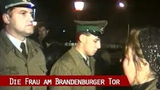 9. November 1989 - Die Frau am Brandenburger Tor