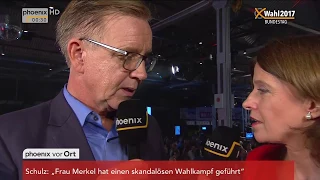 Bundestagswahl 2017: Dietmar Bartsch gibt Interview am 24.09.2017