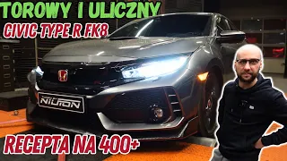 Civic Type R FK8 400+ na fabrycznym wydechu i dolocie? Da się! Zobacz co zrobiliśmy w tym aucie!