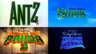 All DreamWorks Animation Trailer Logos (1998-2023)