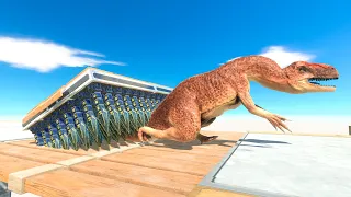 Run and Escape from the Deadly Spike Trap - Animal Revolt Battle Simulator
