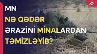 Nazirlik minalardan təmizlənən əraziləri AÇIQLADI - APA TV