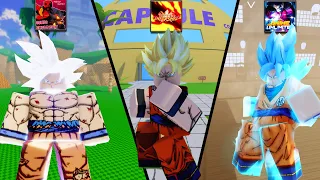 Comparing GOKU In Every ROBLOX Anime Game