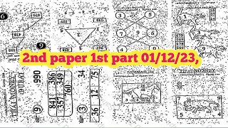 Thai lottery 2nd paper 1st part 01/12/23,