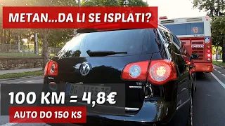 Da li se isplati vožnja na metan? DA!