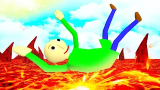 Baldi’s Basics: Ragdolls Jumps & Falls [GMOD | Fedhoria] - Episode 71