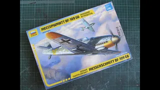 Немецкий истребитель Messerschmitt Bf 109 G6