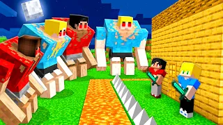 FAMÍLIA MUTANTE vs. CASA MAIS SEGURA do Minecraft!