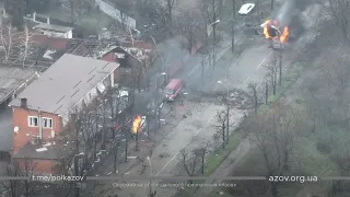 Zacięta obrona Ukraińców w Mariupolu. Rosjanie w pułapce pułku Azow