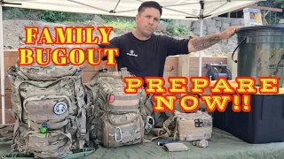 FAMILY BUGOUT & EMERGENCY GEAR 2022 - PREPARE FOR 2023 NOW! - MUST WATCH!