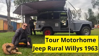 Tour Motorhome Rural Willys mais completo, ano 1963 4x4 | Eps: 009 |#motorhome #overlander #vanlife