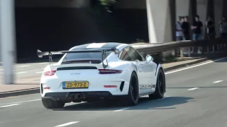Porsche 991.2 GT3RS 4.0 with FULL Akrapovic Titanium Exhaust - Insane Revs and LOUD Accelerations!