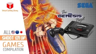 All SEGA Genesis/Mega Drive Shoot 'Em Up Games Compilation - Every Game (US/EU/JP/BR)