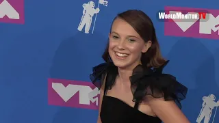 Millie Bobby Brown arrives at 2018 MTV Video Music Awards