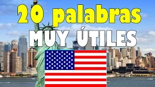 APRENDETE ESTAS 20 PALABRAS ÚTILES  del Ingles EN 3 MINUTOS!! - Inglés Divertido