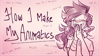 How I Make My Animatics *Anime wow*