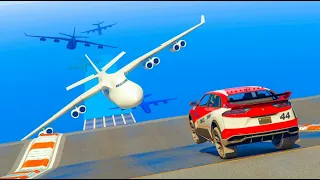 TODOS CONTRA MI VS AVIONES GIGANTES !! GTA V ONLINE