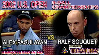 9-BALL: Ralf SOUQUET vs Alex PAGULAYAN - 2002 27th U.S. OPEN 9-BALL CHAMPIONSHIPS FINALS