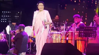 Asha Bhosle and sudesh Bhosle live(2)