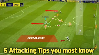 5 Quick Counter attacking tips You most know |efootball 2023 beautiful Tiki-Taka