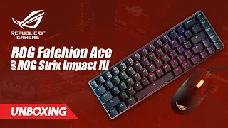 Asus ROG Falchion Ace and ROG Strix Impact III Unboxing and Quick Review (Tagalog)