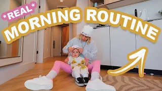 *REAL* MORNING ROUTINE WITH A TODDLER