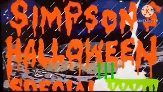 The Simpsons Hallowen Special Episode III Opening Tombstone 1985 Version 2